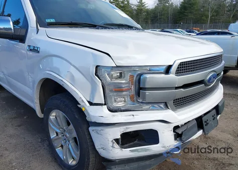 2018 Ford F-150 Platinum из США, поврежденный, VIN 1FTEW1EG0JFD65664
